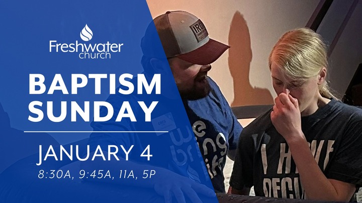 Baptism Sunday logo