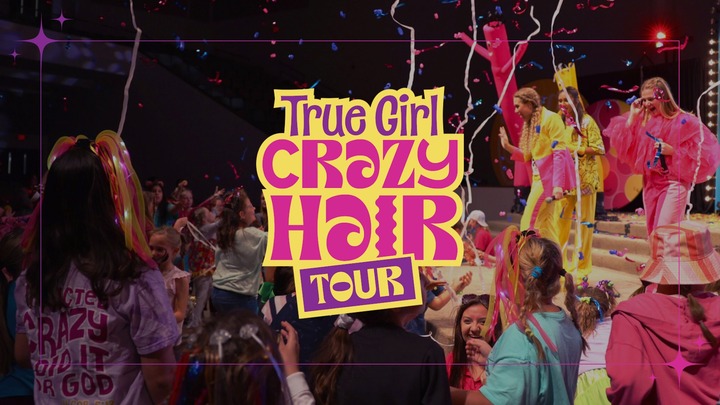 True Girl "Crazy Hair" Tour logo