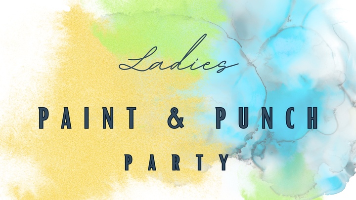 Ladies Paint and Punch Party logo