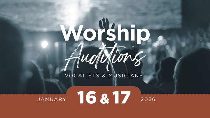 Worship Team Auditions logo