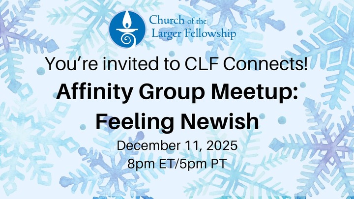 CLF Connects Affinity Group Meetup: Feeling Newish logo
