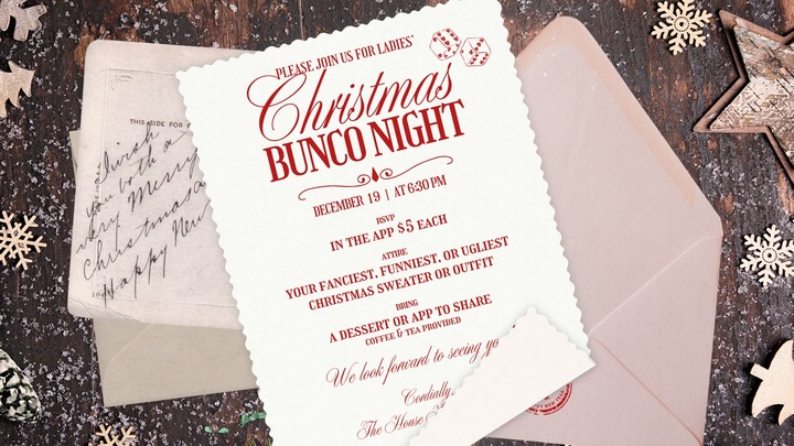 Ladies' Christmas Bunco logo