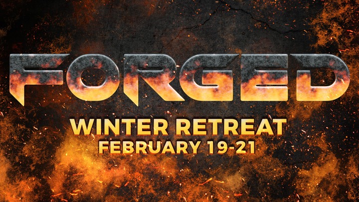 Winter Retreat 2026 - Forged logo