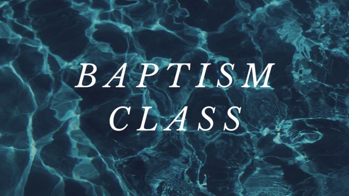 Baptism Class logo