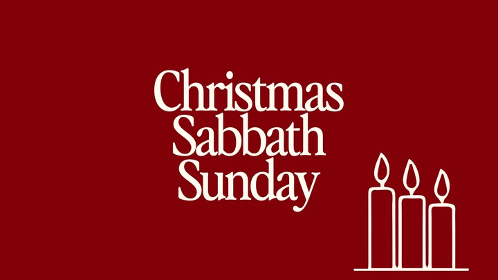 Christmas Sabbath Sunday logo