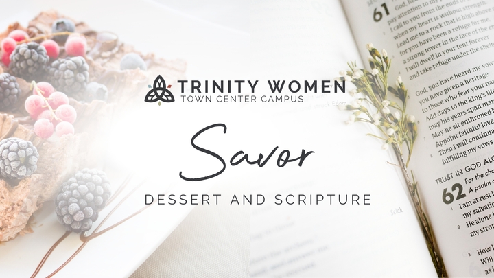 Town Center Women: Savor - Dessert and Scripture logo