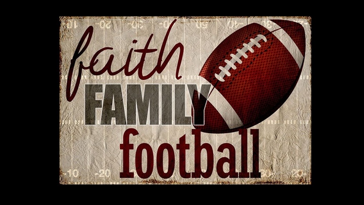 2026 Men of God Winter Retreat - Faith, Family, Football logo