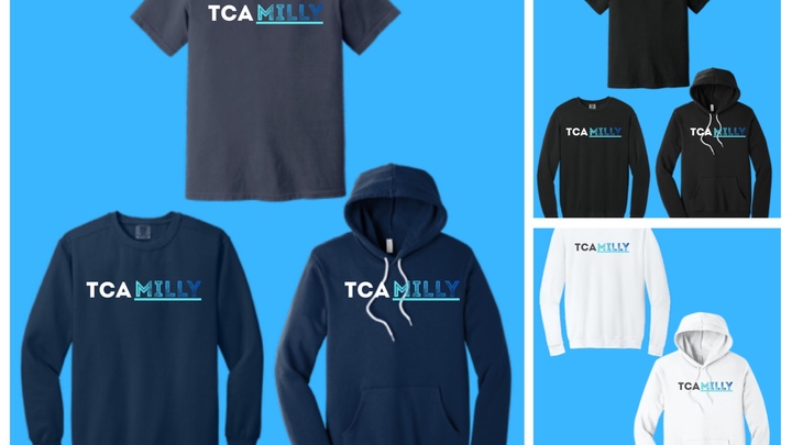 TCA Milly Merch logo