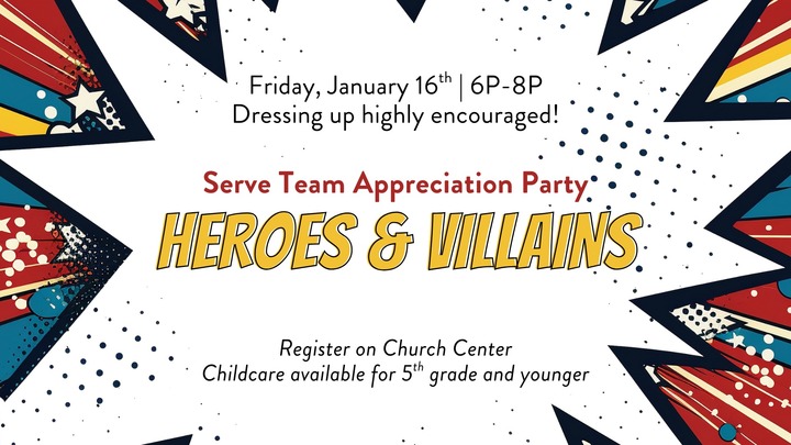 Serve Team Appreciation Party logo