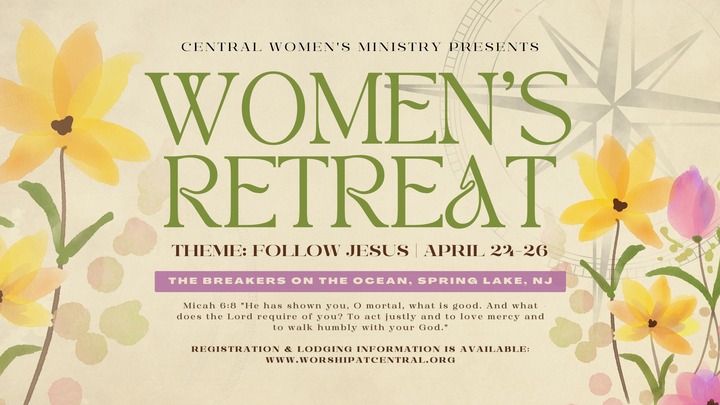 Central Women's Retreat - Follow Jesus logo