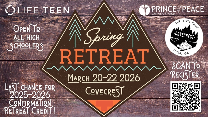 Life Teen Spring Retreat 2026 | Retiro de primavera de Life Teen 2026 logo