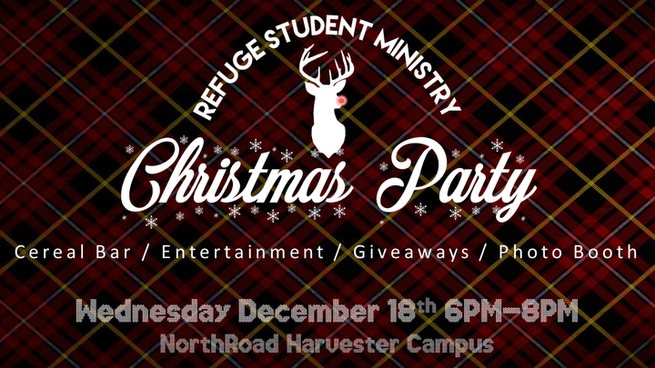 Refuge Harvester Christmas Party logo image