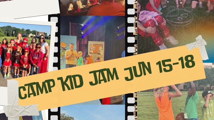 Pre-Registration CAMP KIDJAM (current 2nd-5th grade) logo