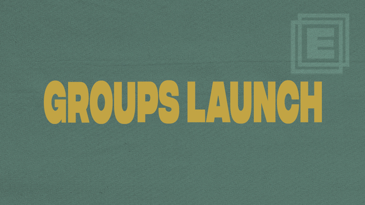 Small Groups January 2026 - May 2026 logo