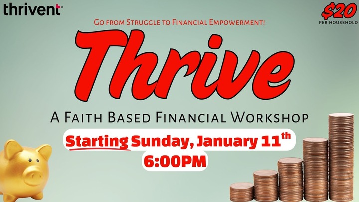Thrive: A faith Based Financial Workshop logo