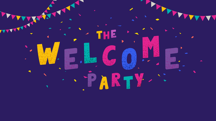 The Welcome Party logo