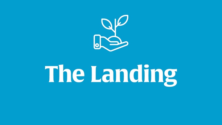 The Landing logo