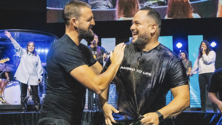 Water Baptism Sunday 4/12 logo