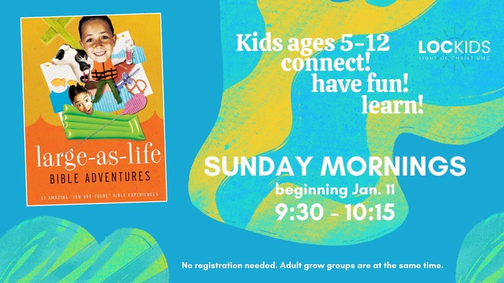 Large as Life Bible Adventures logo