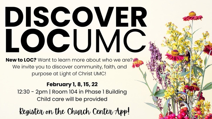 Discover Light of Christ UMC logo