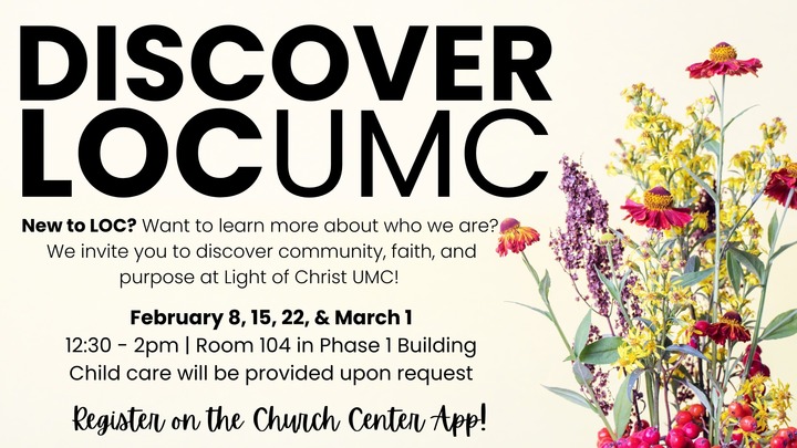 Discover Light of Christ UMC logo