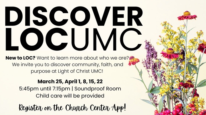 Discover Light of Christ UMC logo