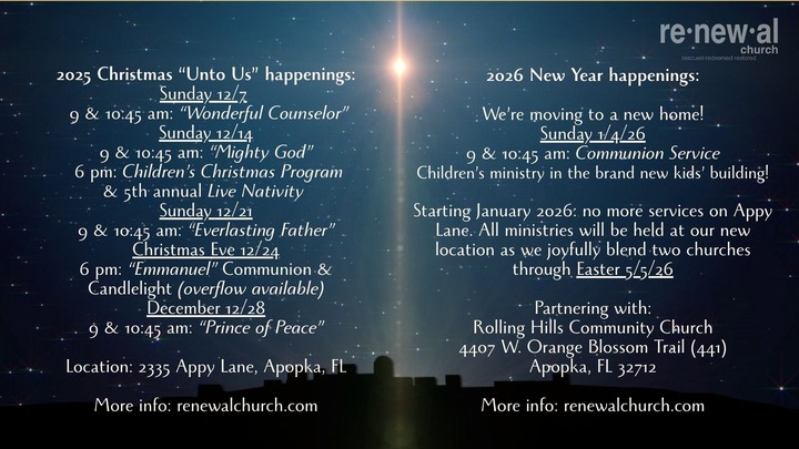 2025/ 2026 Happenings logo