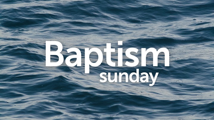 Baptism Sunday logo