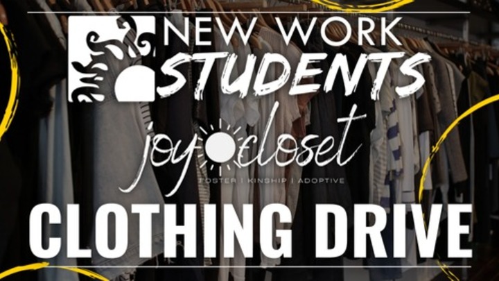 Students Joy Closet Clothes Drive logo