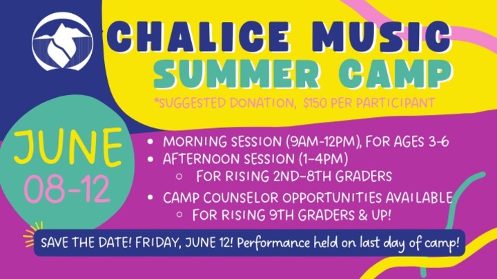 2026 Chalice Music Summer Camp logo