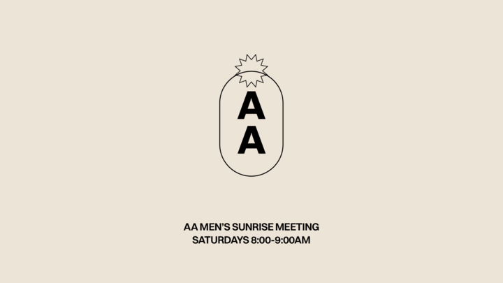AA Men's Sunrise Meeting logo