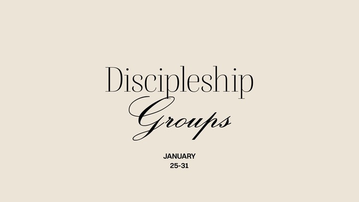 Discipleship Group Weeks logo