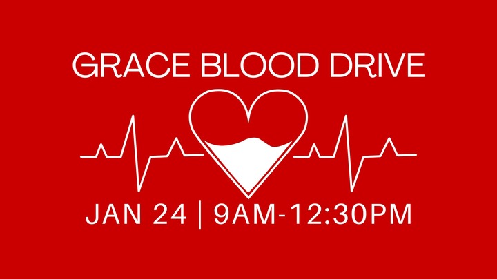 January Grace Blood Drive logo