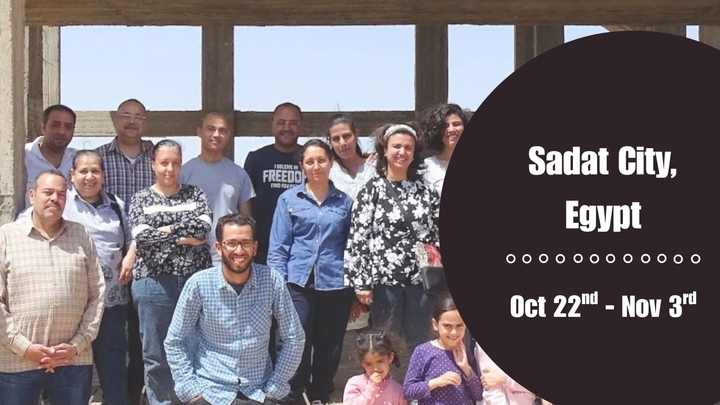 Mission Trip - Sadat City, Egypt – Oct 22nd - Nov 3rd, 2026 logo