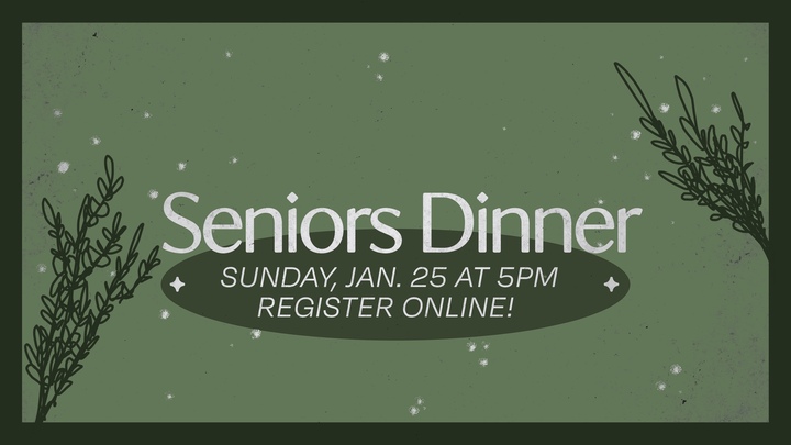 Seniors Dinner logo