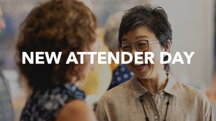 New Attender Day January 2026 logo