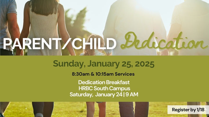 Parent | Child Dedication & Breakfast Jan '26 logo