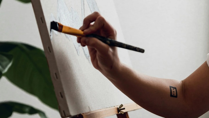 Visual Artist Community: Studio Night logo