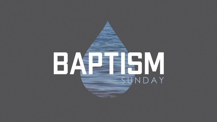 Baptism Sunday logo