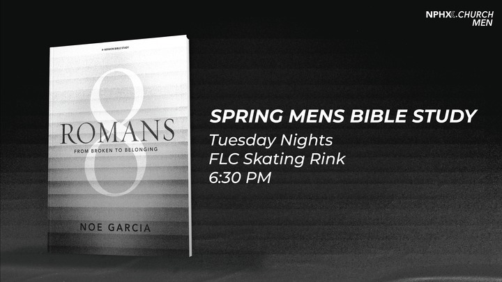 Men's Ministry Bible Study (Tuesday Night at 6:30pm) logo