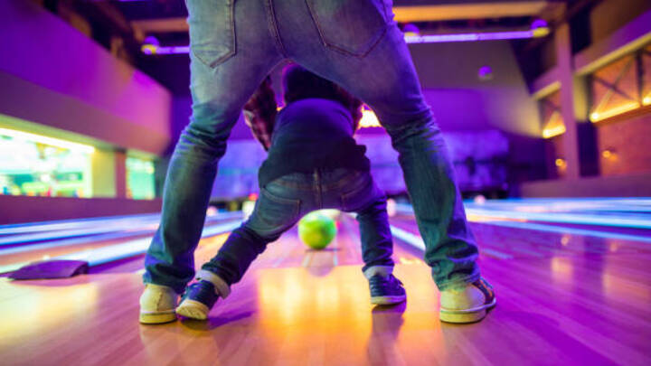 Kids Connection Family Bowling logo