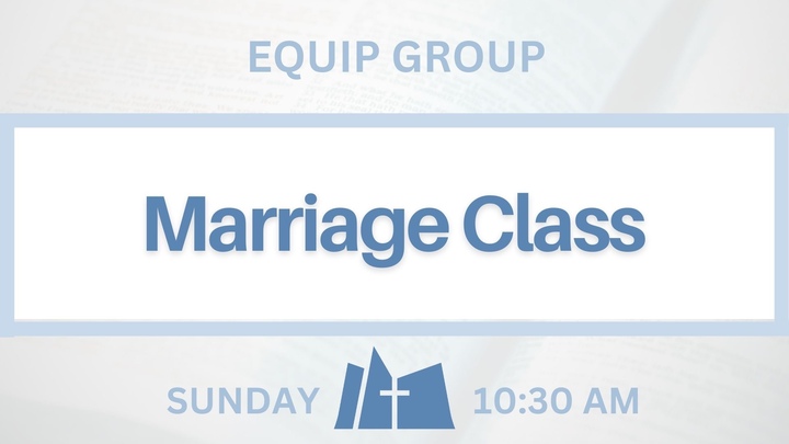 Equip Group: Marriage - What the Bible Teaches logo