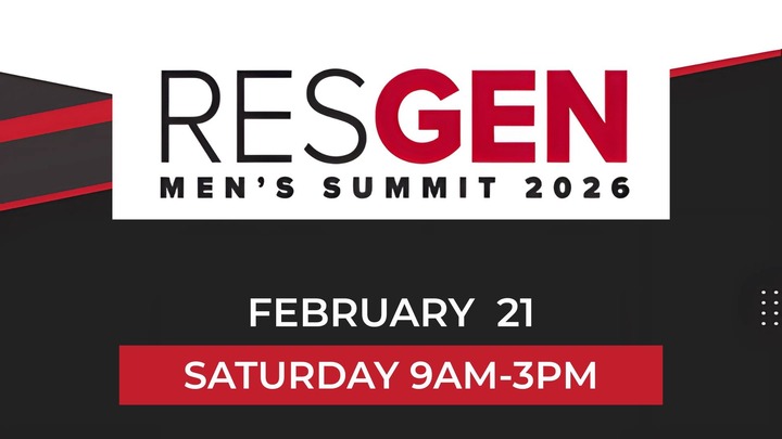RESGEN Men's Summit 2026 logo