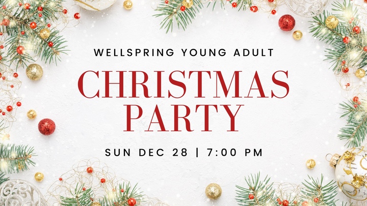 Young Adult Christmas Party logo