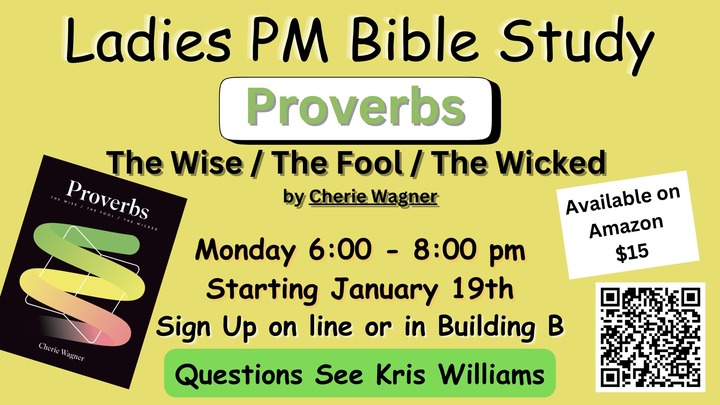 Ladies PM Bible Study - Proverbs logo
