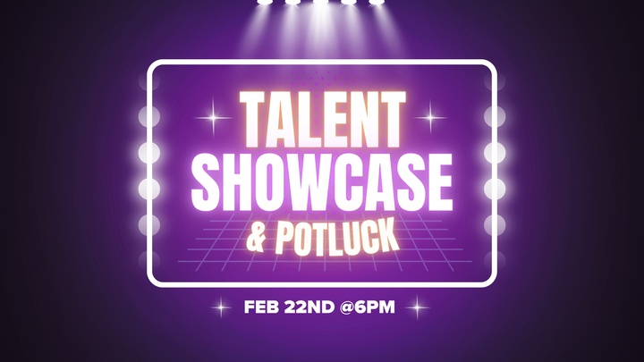 Talent Show & Potluck logo