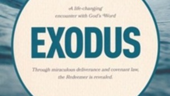 STUDY OF EXODUS-Pastor Peggy & Faith Sisters begins 1/7/26  Wednesday mornings 10:30am in Courtyard logo