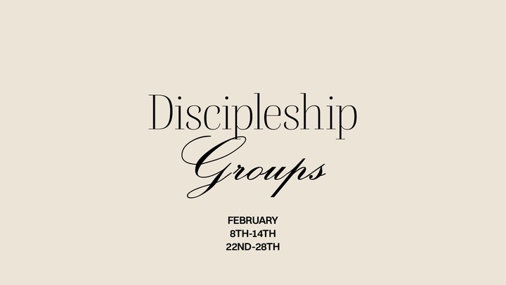 Discipleship Group Weeks logo
