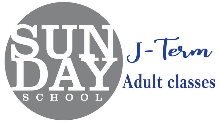 Adult Sunday School J-Term logo