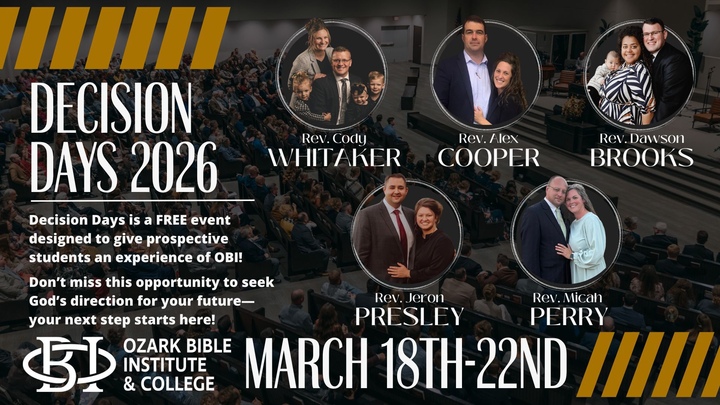 2026 OBI Decision Days logo